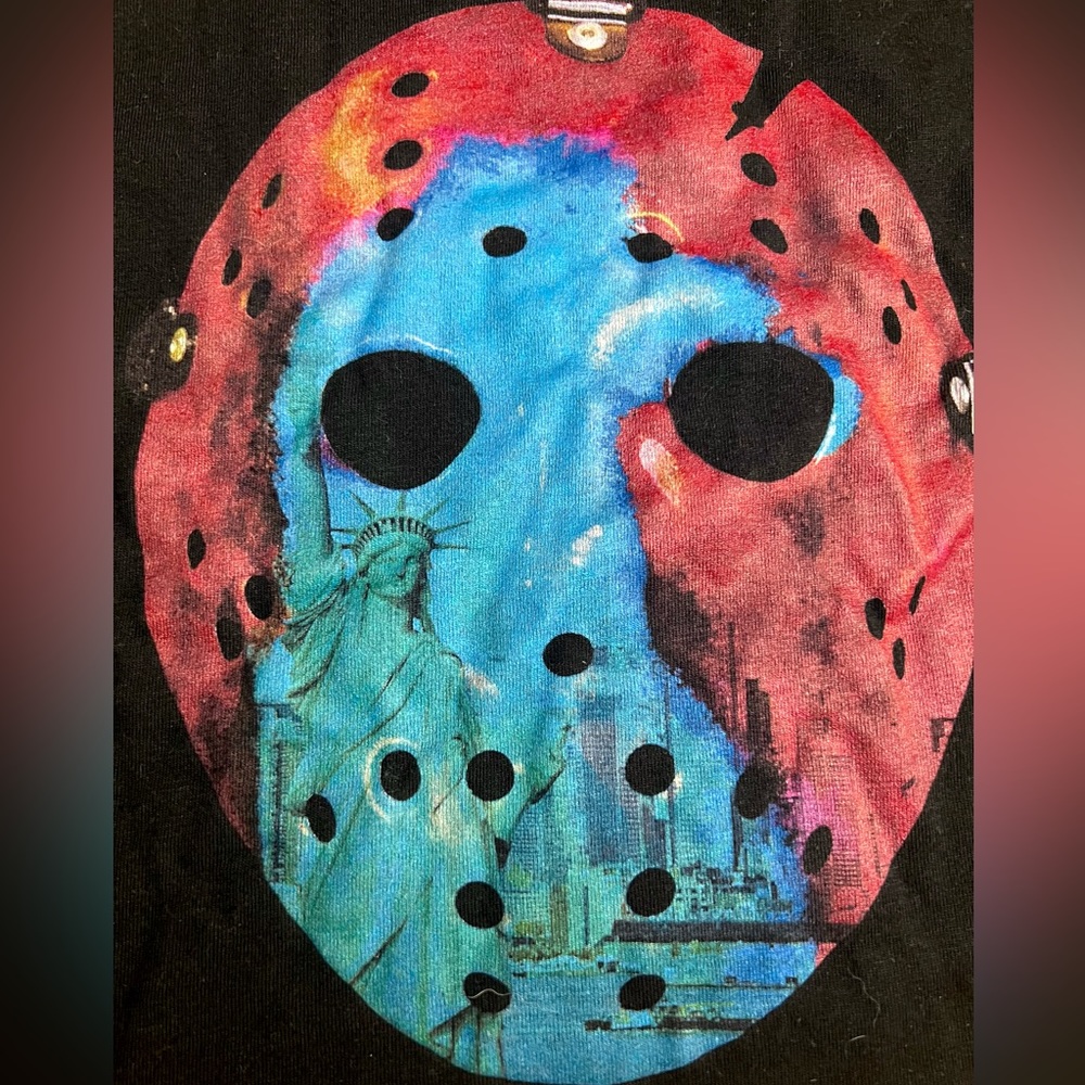 2 Crop top xs Horror Tees! Michael Myers and Jason Voorhees - Picture 5 of 5